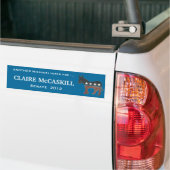 Senats-Autoaufkleber Claire McCaskill Autoaufkleber (Auf Lkw)