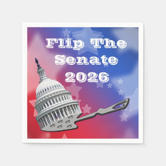 Senatsabstimmung 2026 umdrehen serviette (Vorderseite)