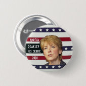 Senatsknopf Marthas Coakely Button (Vorne & Hinten)