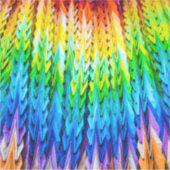 Senbazuru oder eintausend Origami-Krane Aufkleber (Vorderseite)