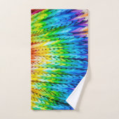 Senbazuru oder eintausend Origami-Krane Badhandtuch Set (Handtuch)