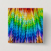 Senbazuru oder eintausend Origami-Krane Button (Vorderseite)