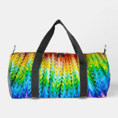 Senbazuru oder eintausend Origami-Krane Duffle Bag (Rückseite)