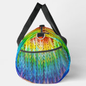 Senbazuru oder eintausend Origami-Krane Duffle Bag (Rechts)