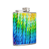 Senbazuru oder eintausend Origami-Krane Flachmann (Rechts)