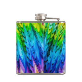 Senbazuru oder eintausend Origami-Krane Flachmann (Rückseite)