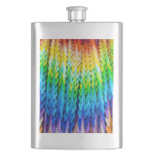 Senbazuru oder eintausend Origami-Krane Flachmann (Vorderseite)