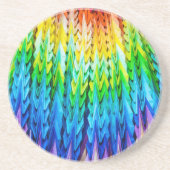 Senbazuru oder eintausend Origami-Krane Getränkeuntersetzer (Vorne)