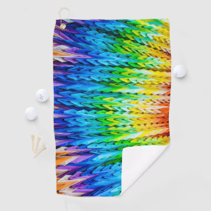Senbazuru oder eintausend Origami-Krane Golfhandtuch