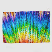 Senbazuru oder eintausend Origami-Krane Golfhandtuch (Horizontal)