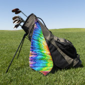 Senbazuru oder eintausend Origami-Krane Golfhandtuch (Gras)
