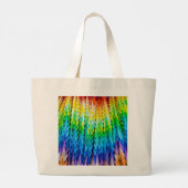 Senbazuru oder eintausend Origami-Krane Jumbo Stoffbeutel (Rückseite)