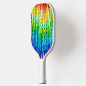 Senbazuru oder eintausend Origami-Krane Pickleball Schläger (Links)