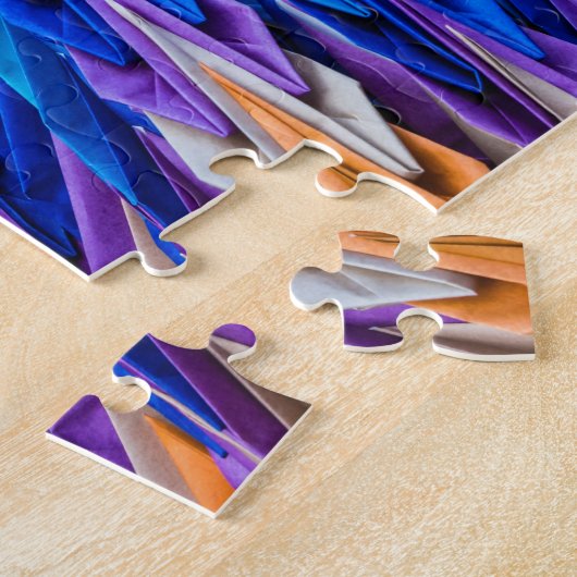 Senbazuru oder eintausend Origami-Krane Puzzle (Seite)