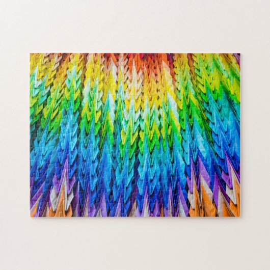 Senbazuru oder eintausend Origami-Krane Puzzle (Horizontal)