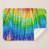 Senbazuru oder eintausend Origami-Krane Sherpadecke (Vorderseite (Horizontal))