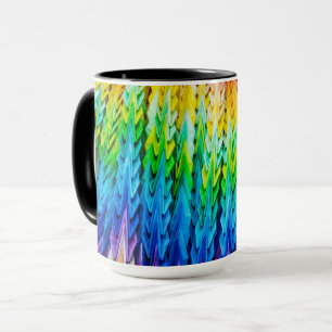 Senbazuru oder eintausend Origami-Krane Tasse