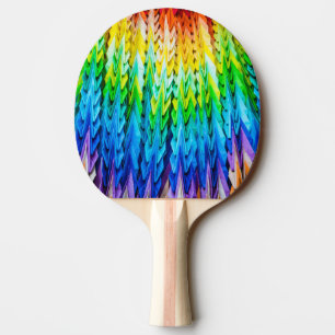 Senbazuru oder eintausend Origami-Krane Tischtennis Schläger