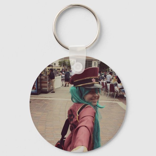 Senbonzakura Hatsune Miku Schlüsselanhänger (Vorderseite)