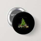 Send More Cats Funny Gift Christmas Pet Black Cat Button (Vorne & Hinten)
