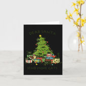 Send More Cats Funny Gift Christmas Pet Black Cat Karte (Gelbe Blume)