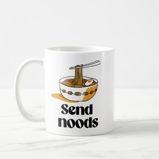 Send Noods Kaffeetasse (Links)