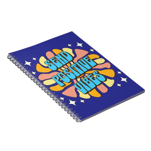 Send Positive Vibes Notizblock (Rechte Seite)