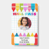 SEND Student Support Crayon Maths Pass Badge Ausweis (Vorderseite)