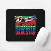 Send Your Son To Dagestan Wrestling Training Motiv Mousepad (Mit Mouse)