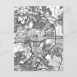 Sendai Japan City Map Postkarte