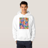 Sendai Japan Stadtplan Hoodie (Vorne ganz)