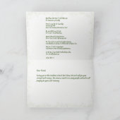 Sende Hoffnungen für Erholung Ankündigung (Innenseite)