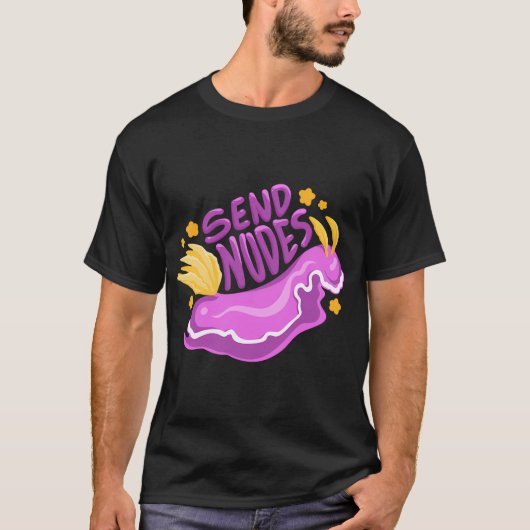 Sende Nacktschnecken T-Shirt (Vorderseite)