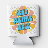 Sende positive Vibes Dosenkühler (Rückseite)