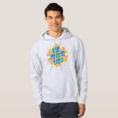 Sende positive Vibes Hoodie (Vorne ganz)