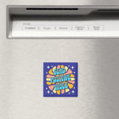 Sende positive Vibes Magnet (In Situ (Geschirrspüler))
