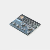 Sendeleistung für Funkempfang Post-it Klebezettel (angewinkelt)