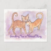 Senden einer Virtual Hug Kitty Postcard Postkarte (Vorderseite)