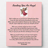 Senden eines Angel Plaque Fotoplatte (Vorderseite)