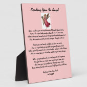 Senden eines Angel Plaque Fotoplatte (Seite)