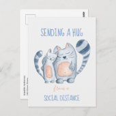 Senden eines Umschlags Postkarte (Vorne/Hinten)