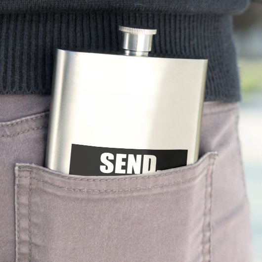 Senden Flachmann (Beispiel)