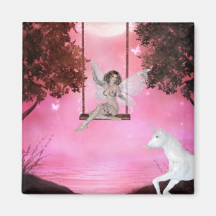 Senden für das Einhorn - Fantasie-Magnet Magnet