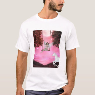 Senden für den Unicorn - Fantasie-T - Shirt