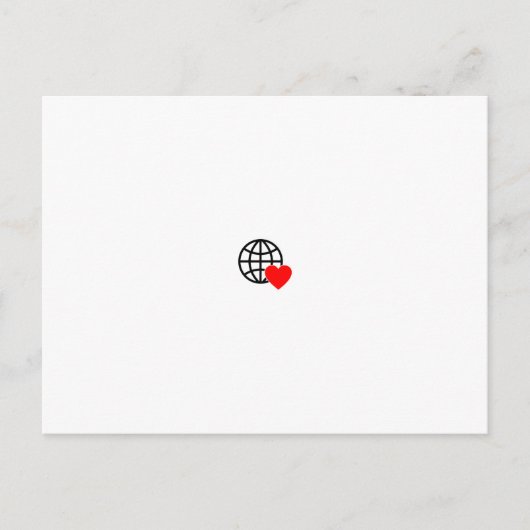 Senden Personalisierter Grüße Einladungspostkarte (Vorderseite)