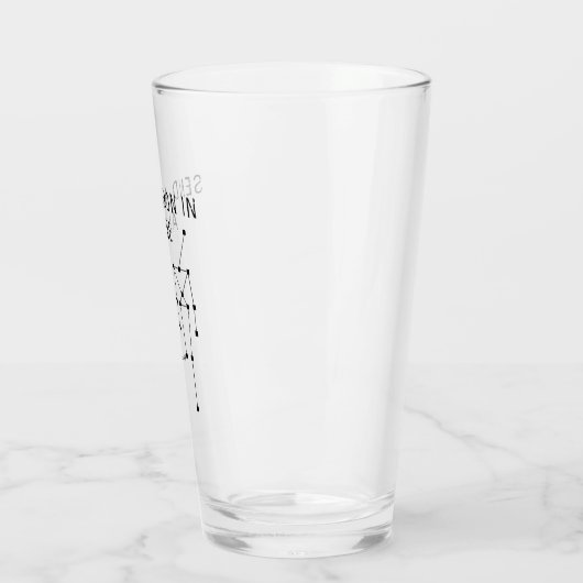 Senden Sie Aaron allein Ghost Jagd Adventures Glas (Links)