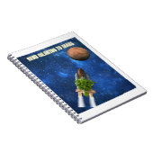 Senden Sie Cilantro an Mars-Notebook Notizblock (Rechte Seite)