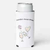 Senden Sie das Getränk mit dem benutzerdefinierten Selters Dosenkühler (Seltzer Vorderseite)