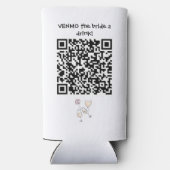 Senden Sie das Getränk mit dem benutzerdefinierten Selters Dosenkühler (Rückseite)