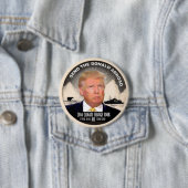 Senden Sie den Donald im Ausland Button (Beispiel)